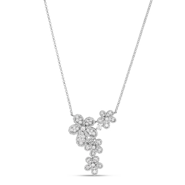 JASMINE NECKLACE WITH DIAMONDS