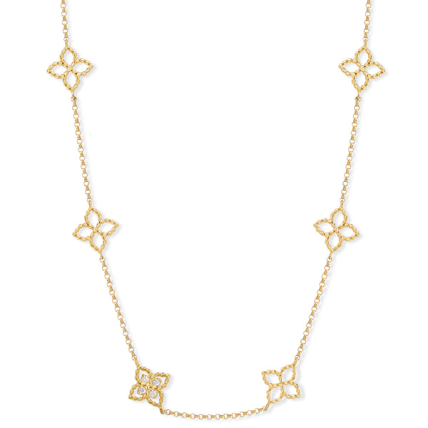COLLANA PRINCESS FLOWER PER CAROUSEL CON DIAMANTI