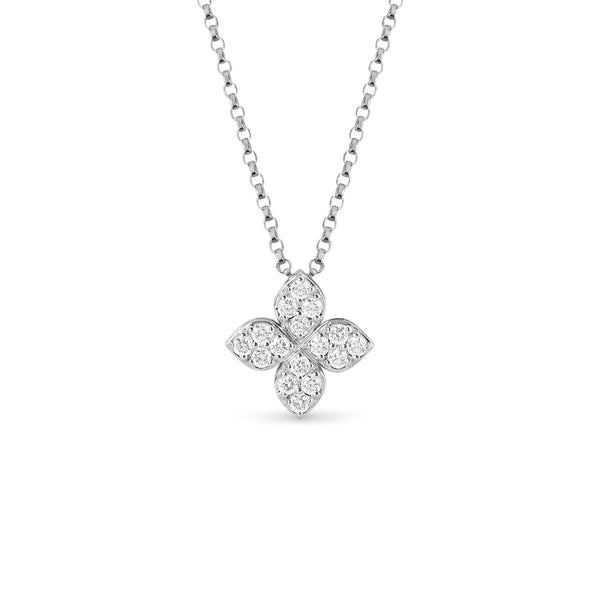 COLLANA PRINCESS FLOWER PER CAROUSEL CON DIAMANTI