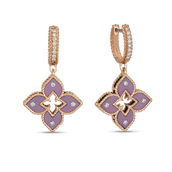 VENETIAN PRINCESS EARRINGS WITH TITANIUM