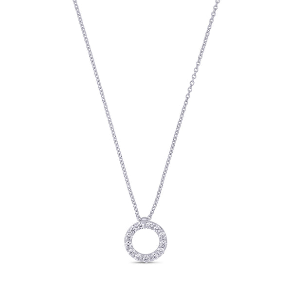 TINY TREASURE NECKLACE WITH DIAMONDS