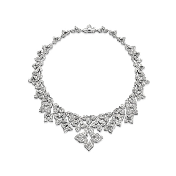 PRINCESS STAR NECKLACE WITH DIAMONDS
