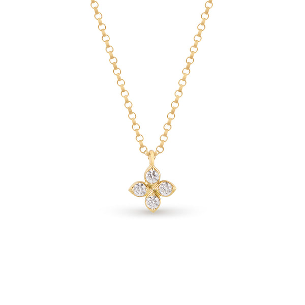 COLLANA PRINCESS FLOWER PER CAROUSEL CON DIAMANTI