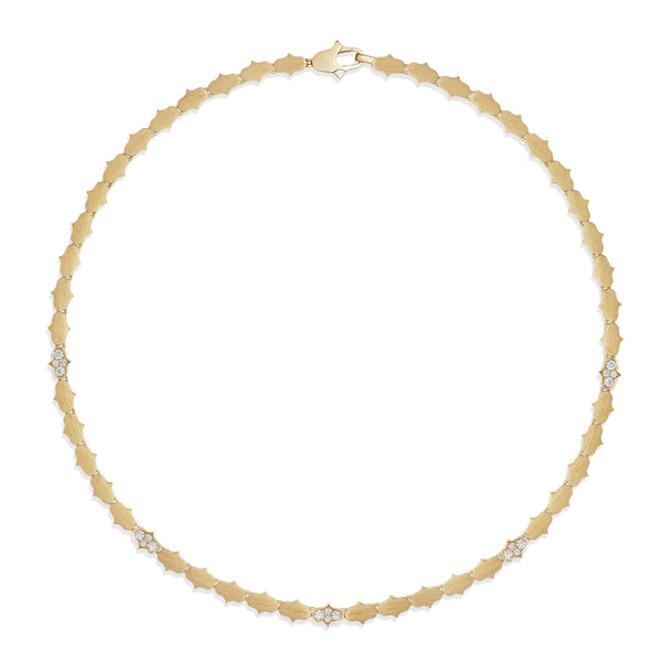 COBRA NECKLACE WITH DIAMONDS