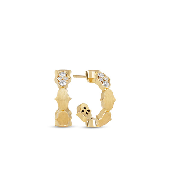 COBRA EARRINGS WITH DIAMONDS