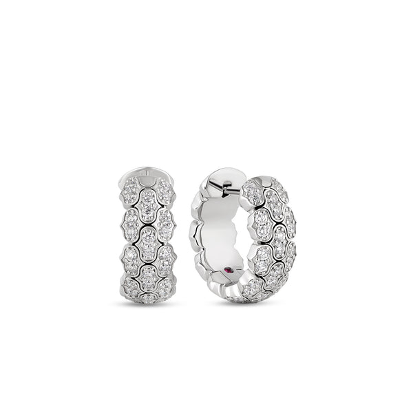 COBRA EARRINGS WITH DIAMONDS