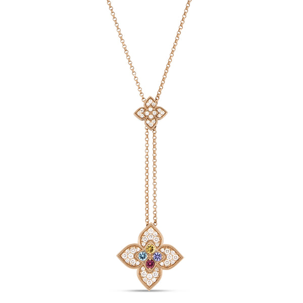 COLLANA VENETIAN PRINCESS CON DIAMANTI E MADREPERLA