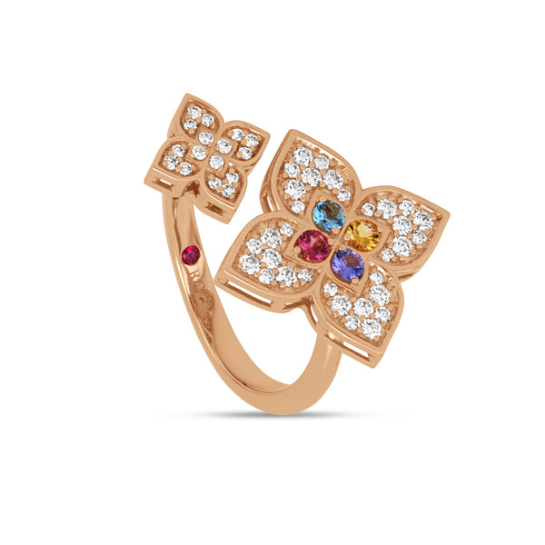 VENETIAN PRINCESS CARNIVAL RING WITH DIAMONDS
