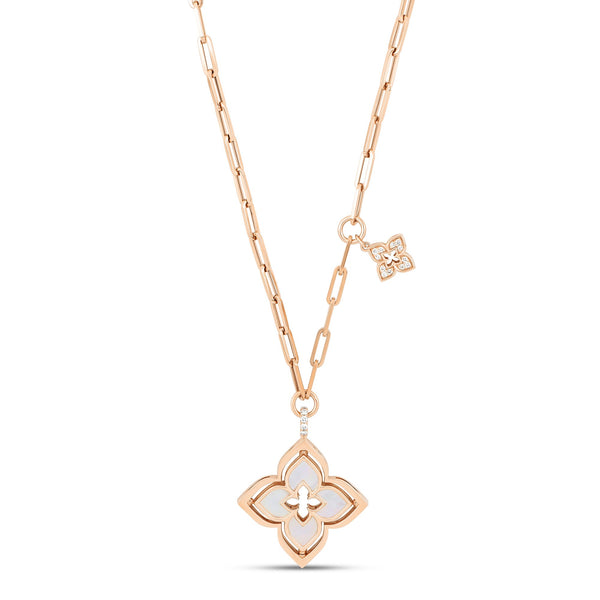COLLANA VENETIAN PRINCESS CON DIAMANTI E MADREPERLA
