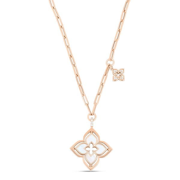COLLANA VENETIAN PRINCESS CON DIAMANTI E MADREPERLA
