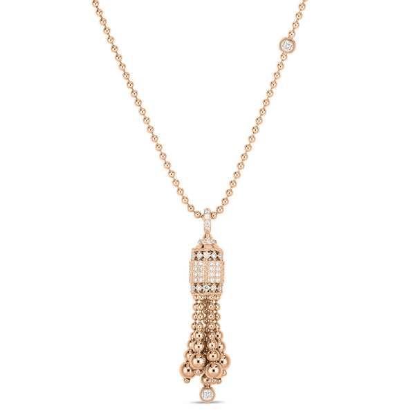 ART DECO NECKLACE WITH DIAMONDS
