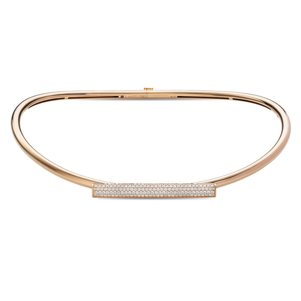 DOMINO NECKLACE WITH DIAMONDS