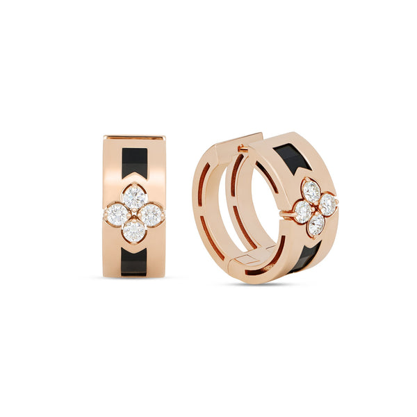 LOVE IN VERONA EARRINGS WITH BLACK JADE