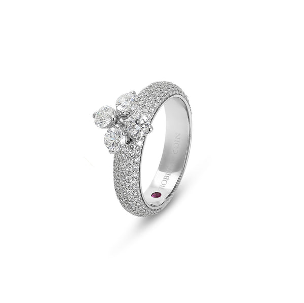 ANELLO LOVE IN VERONA CON DIAMANTI