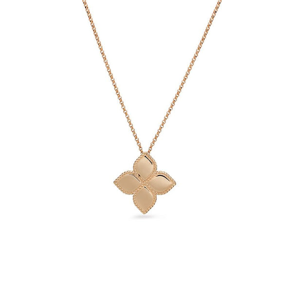 PENDANT  GOLD  PRINCESS FLOWER