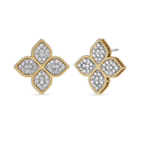 ORECCHINI PRINCESS FLOWER CON DIAMANTI