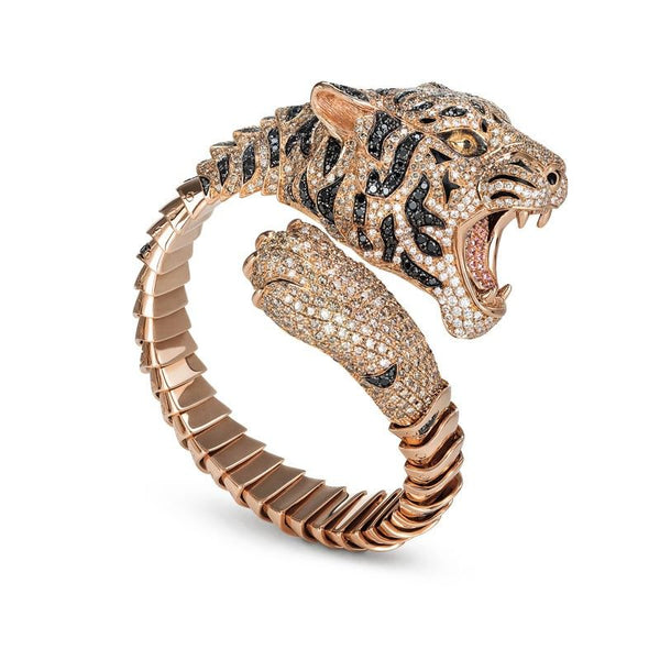 BRACELET  DIAMONDS  ANIMALIER