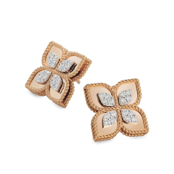 ORECCHINI PRINCESS FLOWER CON DIAMANTI
