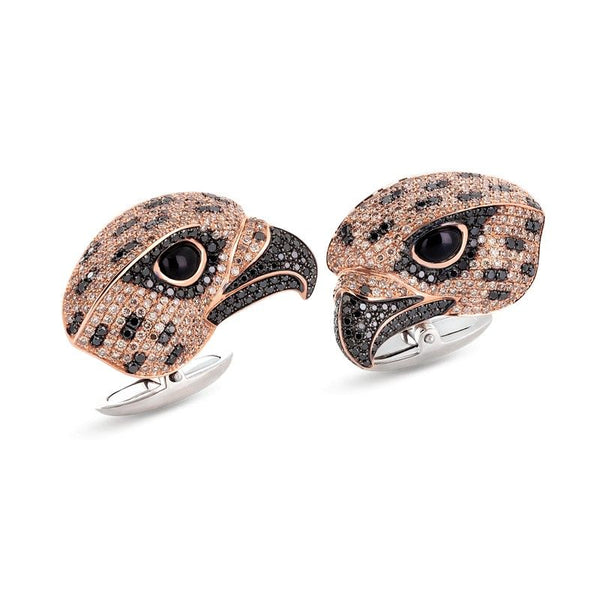 CUFFLINKS  DIAMONDS  ANIMALIER