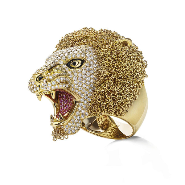 RING  DIAMONDS  ANIMALIER