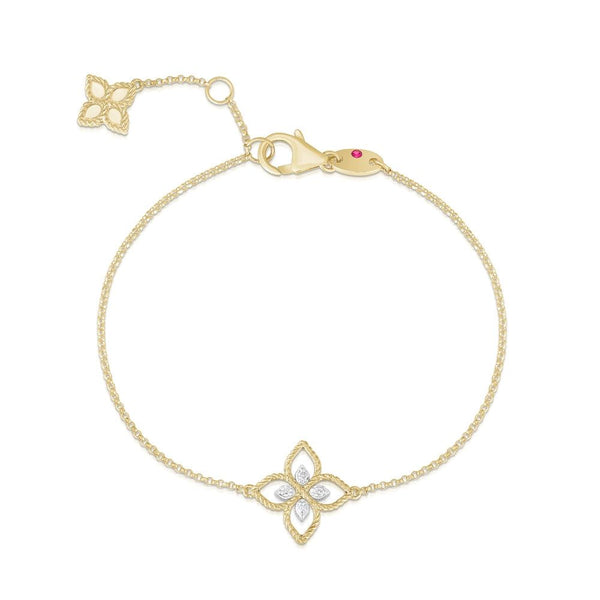 DESERT FLOWER BRACELET WITH DIAMONDS