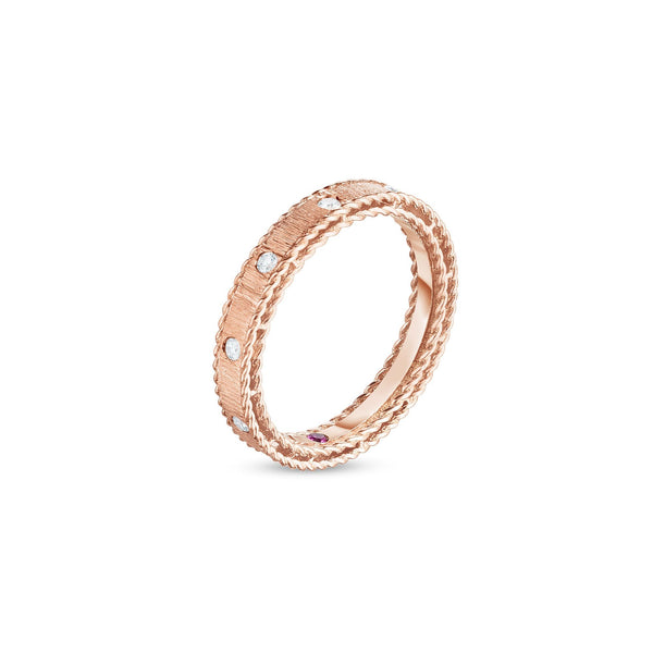 PRINCESS RING WITH DIAMONDS