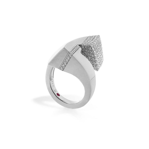SAUVAGE PRIVÉ RING WITH DIAMONDS